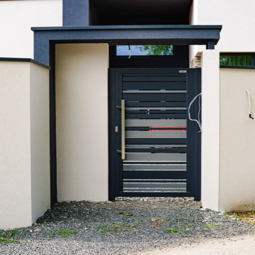 Aluminium fence - RAL 7016/7005