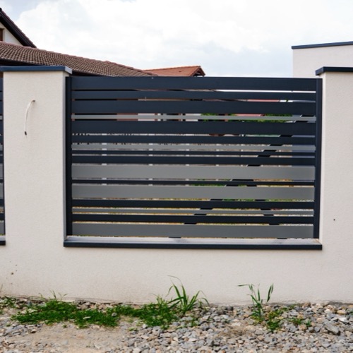 Aluminium fence - RAL 7016/7005